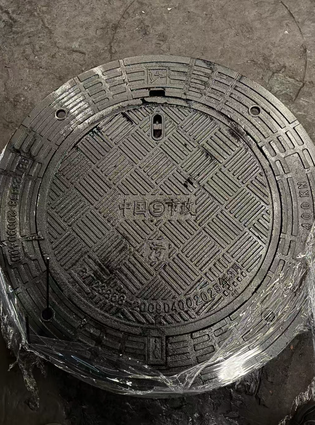 奎文球墨铸铁防沉降井盖展示